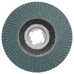 Disco Flap 5" X-Lock Grano 60 para Metal y Acero Inoxidable Makita D-76015