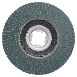 Disco Flap 5" X-Lock Grano 80 para Metal y Acero Inoxidable Makita D-76021