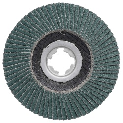 Disco Flap 5" X-Lock Grano 40 para Metal y Acero Inoxidable Makita D-76009