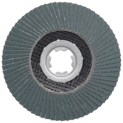 Disco Flap 5" X-Lock Grano 120 para Metal y Acero Inoxidable Makita D-76037