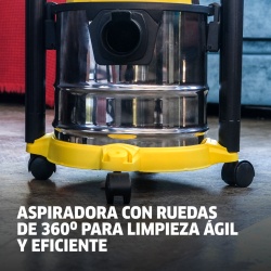 Aspiradora de polvo y agua 1000W Karcher WDL1S 12L Inoxidable