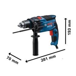 Taladro Percutor 1/2" 850W GSB 16 RE + Set de Accesorios 34 Piezas Bosch 0615.A00.1X4-000