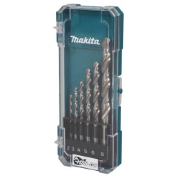 Set de Brocas para Metal HSS-GS 6 Und MAKITA D-78346