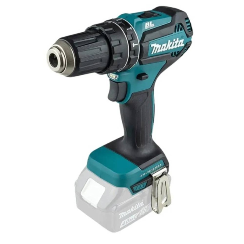 Taladro Perc 1/2" + Atornillador de Impacto 1/4" Hex 18V 2 Bat y carg Makpac Makita DLX2394J