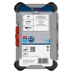 Set de Accesorio para Atornillar PRO Impact 20 Piezas Bosch 2608.521.U74-000
