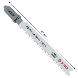 Hoja de Calar para Parquet / Vinilo / lam. Solido y Pvc Corte Recto 2 Und Bosch T101BIF 2608.655.091-000