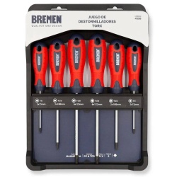 Juego de Desarmadores 6 Piezas Bremen 4558