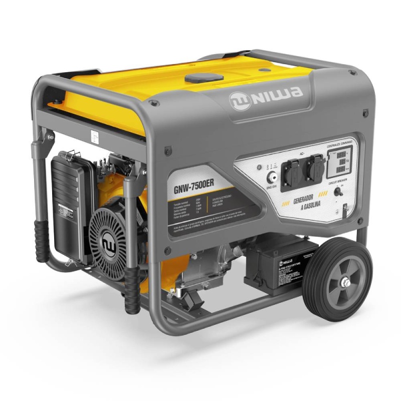 Generador a Gasolina 16 Hp 4T Niwa GNW-7500-ER
