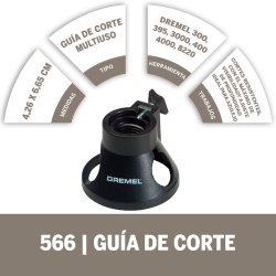 Adaptador de Corte Multiuso 566 Dremel 2615.056.6AE-000