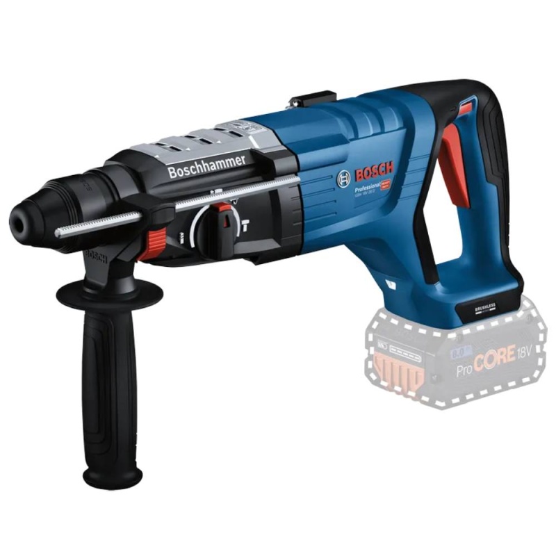 Rotomartillo SDS Plus 18V 3.4 J Brushless Baretool Bosch GBH 18V-28 D 0611.919.003-000