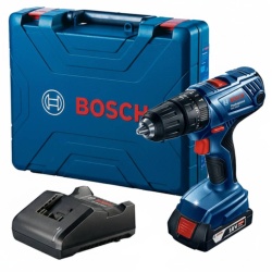 Taladro Percutor 1/2" 18V + 1 Bat 2.0 Ah y Carg Bosch GSB 180-LI 0601.9F8.3E4-000