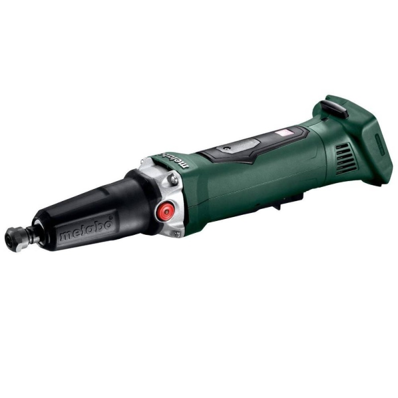 Esmeril Recto Cuello Largo 18V 6,35mm 25000 Rpm + 2Bat. 5,5Ah + Carg Metabo GPA 18 LTX 600621860
