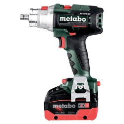 Taladro Percutor 1/2" 18V Brushless 4000Rpm + 2Bat 5,5Ah + Carg Metabo SB 18 LTX-3 BL Q I Metal 603182660