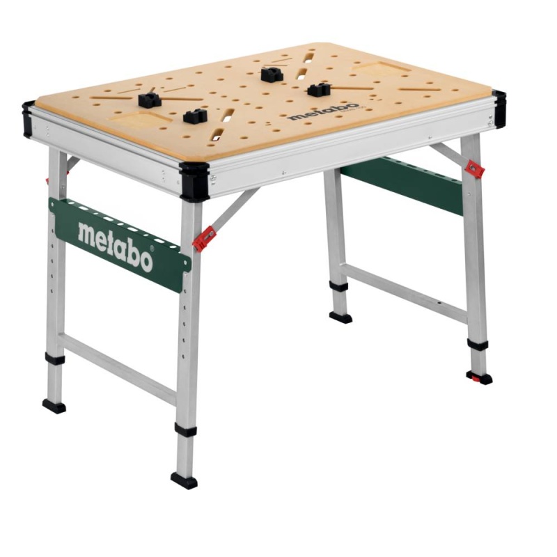 Mesa de Trabajo Multifuncional 710 x 960mm 120 Kg Metabo MWB 100