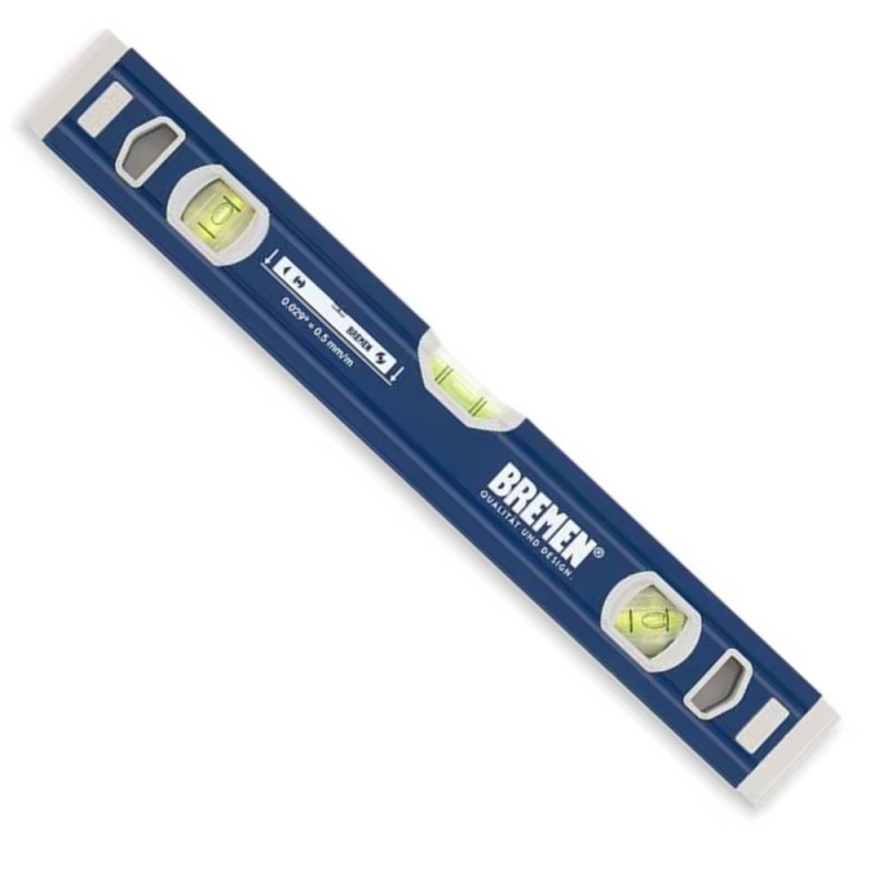 Nivel de Aluminio Magnetico 3 Burbujas 400 mm Bremen 7998