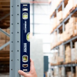 Nivel de Aluminio Magnetico 3 Burbujas 400 mm Bremen 7998