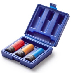 Juego de Dados de Impacto Hexagonal Largos 1/2" 3 Piezas Bremen 5605