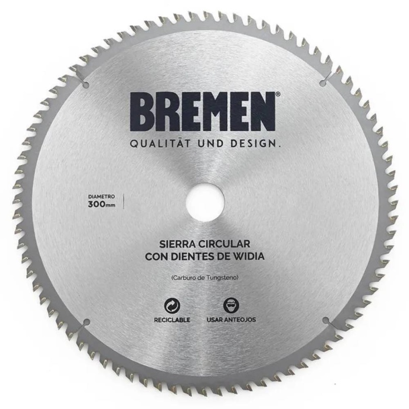 Disco de Sierra 7 1/4" 40 Dientes para Madera Bremen 2952