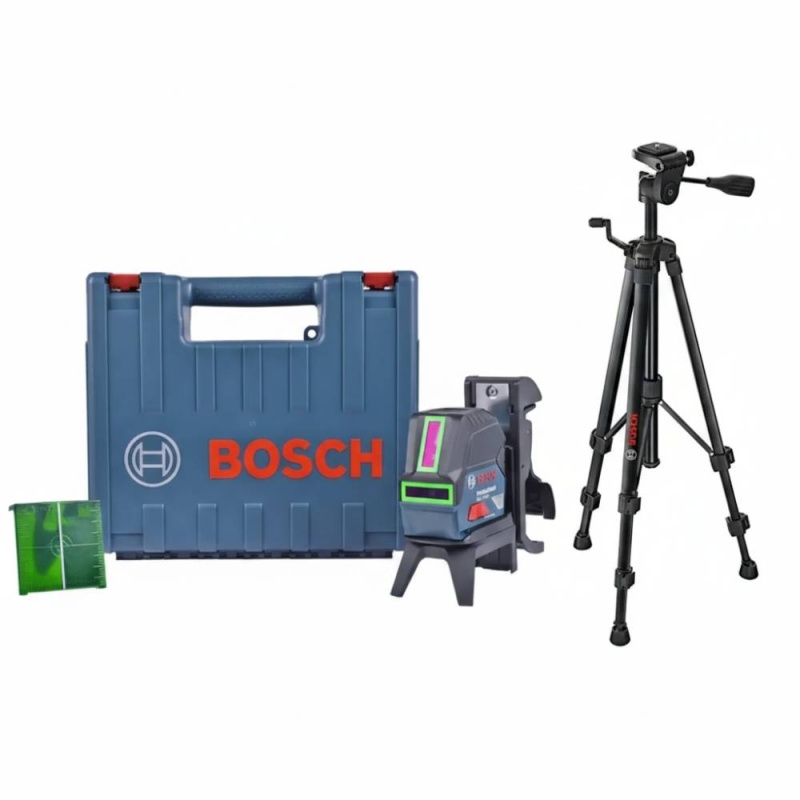Nivel Láser Combinado Verde 15Mts GCL 2-15 G + Trípode BT 150 Bosch 0601.066.J00-001