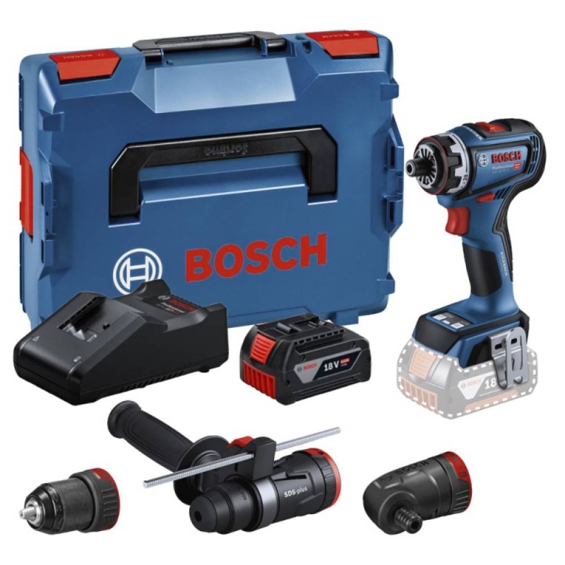 Taladro Ator 1/2" 18V Brushless GSR 18V-90 FC + 1 Bat. GBA 18V 4.0 AH + Carg GAL 18V-40 Bosch 0601.9K6.2E0-002