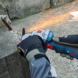 Amol Ang 5" 18V GWS 180-LI + Rotomartillo Sds-Plus 18V 2J Baretool GBH 180-LI + Llave de Imp 1/2" 18V 180 Nm GDX 180-LI Bosch