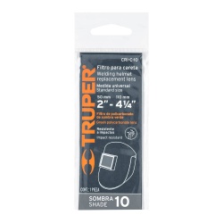 Lente de Careta Abatible Sombra 10 Truper 14274