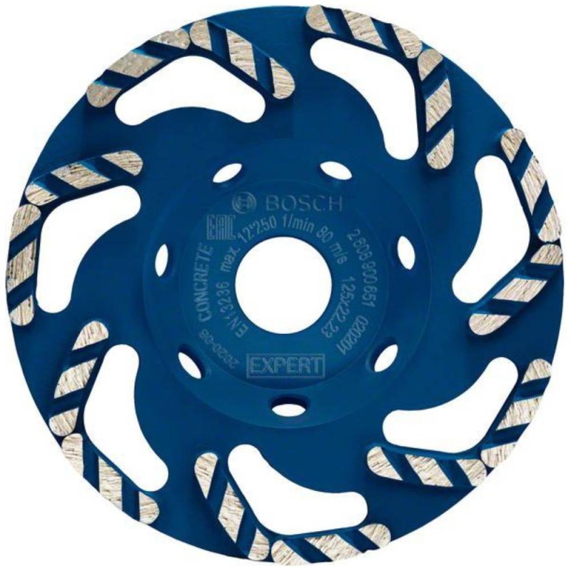 Vaso Diamantado para Concreto 125 x 22.23mm Bosch 2608.900.651-000