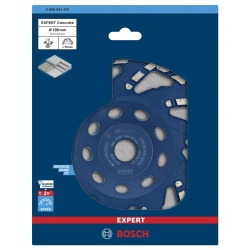 Vaso Diamantado para Concreto 180 x 22.23mm Bosch 2608.901.479-000