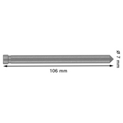 Pin Guia para Metal 8 x 106 mm PL8050 Bosch 2608.577.510-000