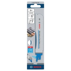 Hoja Sierra Sable S937 para Metal 5Pz Bosch 2608.658.991-000