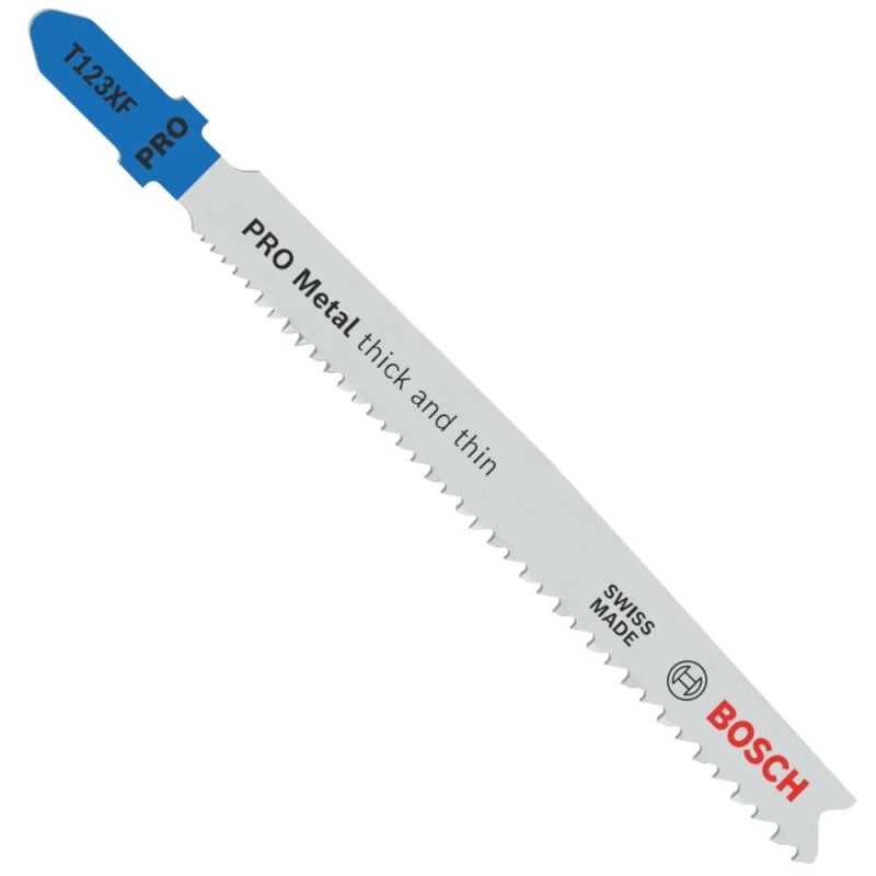 Hoja de Calar para Metal Corte Recto 2 Und T123XF Bosch 2608.655.100-000