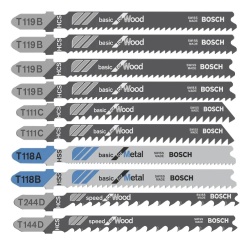 Set de Hoja para Calar Mixta Bosh 2607.011.943-000