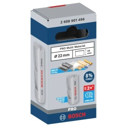 Sierra de Copa Multimaterial 22mm Bosch 2608.901.496-000
