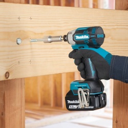 Atornillador de Impacto 1/4" Hex 18V LXT BL 210 Nm Baretool Makita DTD201Z