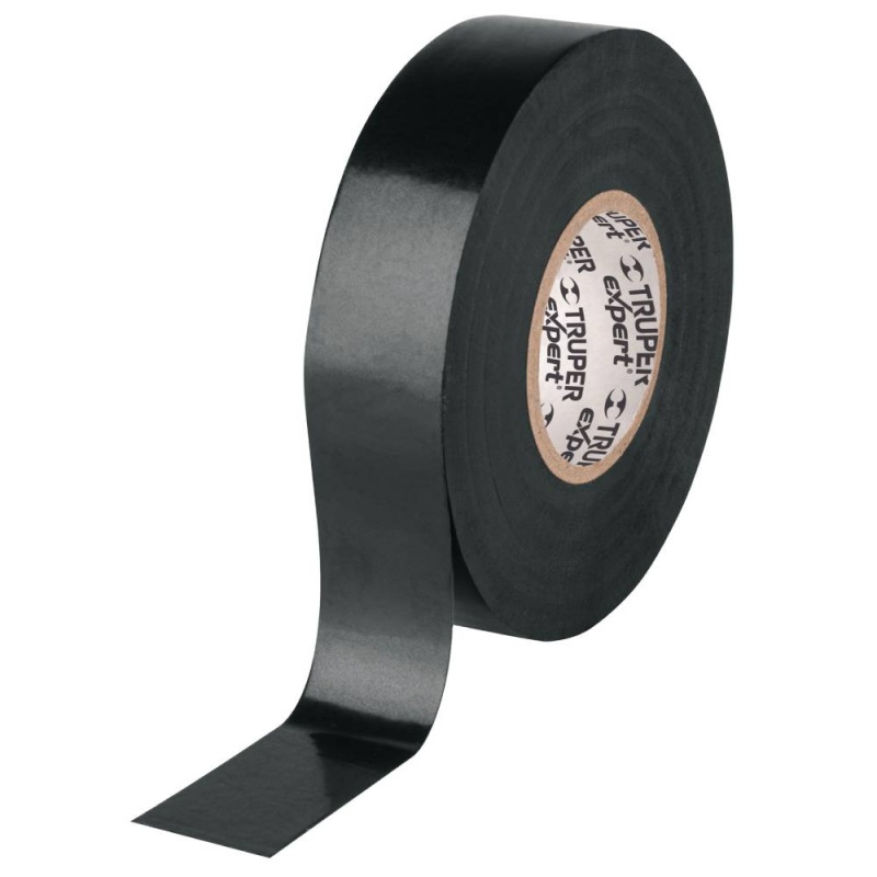 Cinta Aislante Negra 19mm x 18m Truper 19954