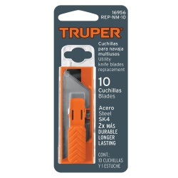 Repuestos para Cutter 60mm con Dispensador 10Pz Truper 16956