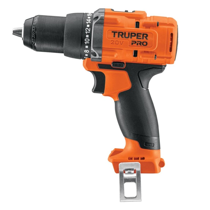 Taladro Percutor 1/2" 20V 55Nm Brushles Baretool Truper 103250