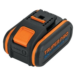 Llave de Impacto 1/2" 20 V 250 Nm 103252 + Bateria Ion Litio 20V 4,0Ah 103009 + Cargador 12336 Truper CO-103252