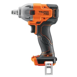 Llave de Impacto 1/2" 20 V 250 Nm 103252 + Bateria Ion Litio 20V 4,0Ah 103009 + Cargador 12336 Truper CO-103252