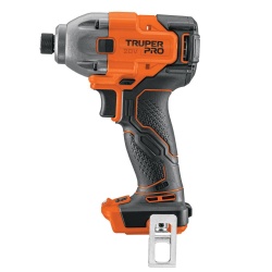 Atornillador de Impacto 1/4" 20V 103254 + Batería Ion Litio 20V 2,0Ah 103240 + Cargador 12336 Truper CO-103254