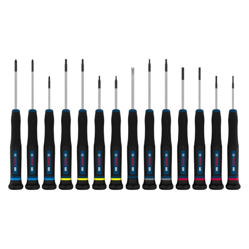 Juego de Destornillador Precisión PH/SL/TX 14Pz Bosch 1600.A03.9PN-000