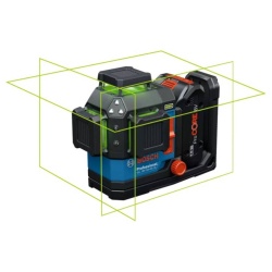 Nivel Láser de 3 Lineas Verde 35 GLL 18V-120-33 CG + Batería GBA 18V 5.0Ah + Cargador GAL 18V-40 Bosch 0601.065.1G0-BOX