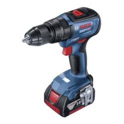 Taladro Percutor 1/2" 18V Brushless Inc 1 Bat + Carg GSB 18V-50 + Amoladora Angular 4 1/2" 710W 12000 rpm Bosch GWS 700