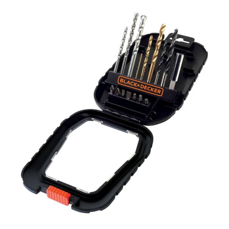 Set de Accesorio para Taladrar y Atornillar 16Pz Black and Decker A7186-XJ