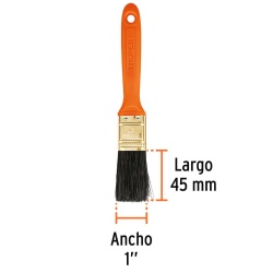 Brocha de Cerdas Sintéticas 1" Truper 14481