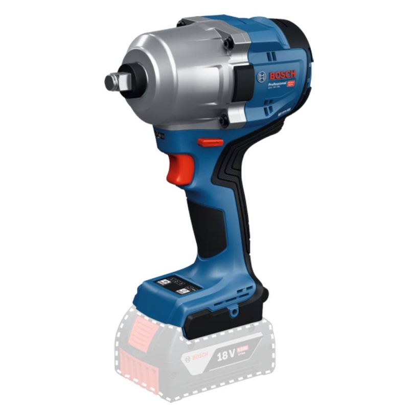 Llave de Impacto 1/2" 18V Brushless Baretool Bosch GDS 18V-780 0601.9P4.0E1-000