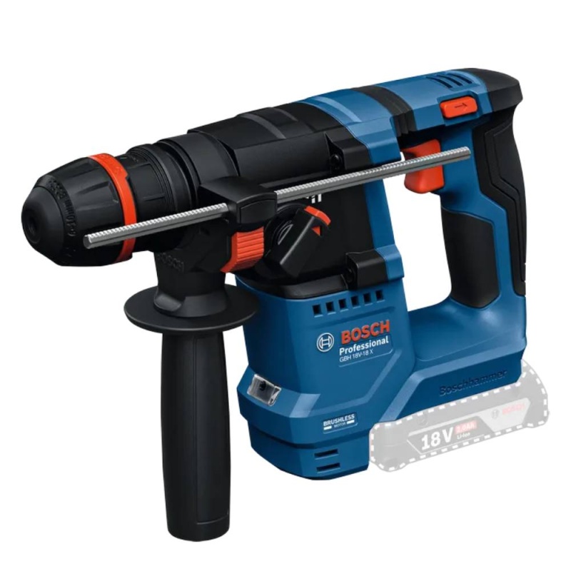 Rotomartillo Sds Plus 18V 1,5J Brushless Baretool Bosch GBH 18V-18X 0611.927.1E0-000