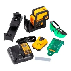 Nivel Láser 5 Puntos Luz Verde 12V Max 30 Metros Dewalt DW085LG