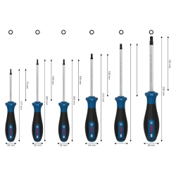 Juego Destornillador TX 6Pz Bosch 1600.A03.9PC-000