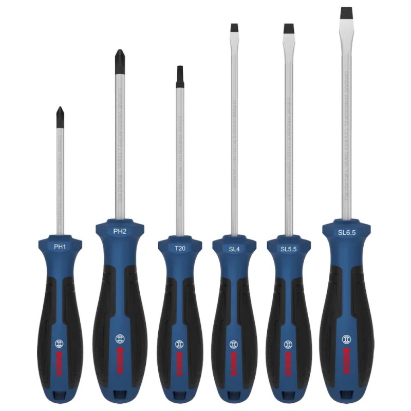 Juego Destornillador PH/TX/SL 6 Pz Bosch 1600.A03.9PJ-000